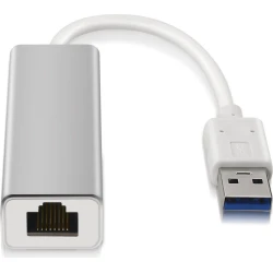 Imagen de Adaptador AISENS RJ45 a USB 3.0 15cm Plata (A106-0049)