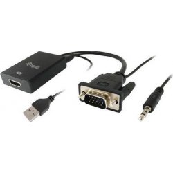Adaptador EQUIP VGA-M a HDMI-H jack3.5`` (EQ119038) [foto 1 de 8]