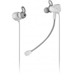 Imagen de Auriculares Mars Gaming In-Ear 3.5mm Blancos (MIHXW)