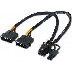 Cable AISENS 2xMolex 4PIN/M-PCI-E 20cm (A131-0165) [foto 1 de 4]