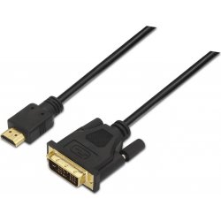 Cable AISENS DVI-M a HDMI A-M 1.8m Negro (A117-0090) [foto 1 de 3]