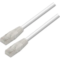 Cable AISENS RJ45 Cat.5e UTP 3m Blanco (A133-0199)