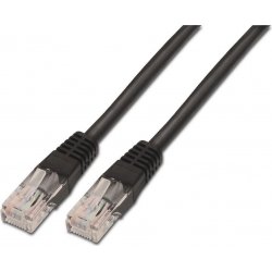 Imagen de Cable AISENS RJ45 Cat.6 UTP AWG24 3m Negro (A135-0260)