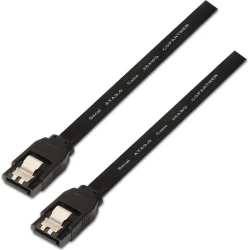 Cable AISENS SATA3 (7-pin) 0.5m Negro (A130-0157)