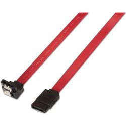 Cable AISENS SATA3 (7-pin) 0.5m Negro/Rojo (A130-0156)
