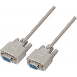 Cable AISENS Serie DB9/H-DB9/H 1.8m Pin1:1 (A112-0066) [foto 1 de 3]