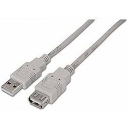 Cable AISENS USB2.0 A/M-A/H 1.8M Beige (A101-0013) [foto 1 de 3]