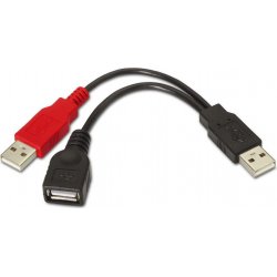 Imagen de Cable AISENS USB2.0 Alimentación/M-A/H 15cm (A101-0030)