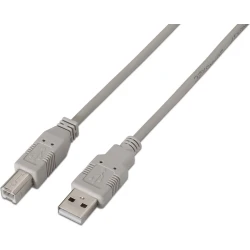Imagen de Cable AISENS USB2.0 Impresora A/M-B/M 1m (A101-0001)