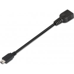 Cable AISENS USB2.0 OTG MINI B/M-A/H 15cm (A101-0033) [foto 1 de 3]