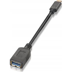 Imagen de Cable AISENS USB3.1 C/M-A/H 15cm Negro (A107-0062)