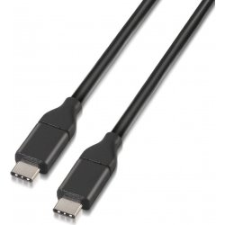 Cable AISENS USB3.1-C/M a USB-C/M Negro 1m(A107-0061) [foto 1 de 2]