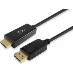Cable EQUIP DP a HDMI 2m Negro (EQ119390) [foto 1 de 4]