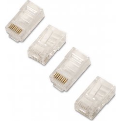 Conector AISENS RJ45 8 Hilos Cat.5e 50 Unid (A138-0291) [foto 1 de 2]
