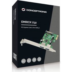 Controladora CONCEPTRONIC PCIe 2USB3.0 (EMRICK01G) [foto 1 de 3]