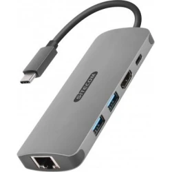 Imagen de Docking Station Sitecom USB-C/HDMI+Gbit+PD+USB (CN-379)