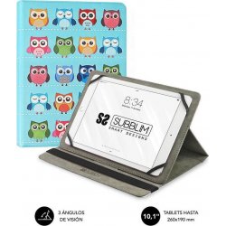 Funda SUBBLIM Trendy Owls 10.1``-11`` (SUB-CUT-4TC003) [foto 1 de 5]