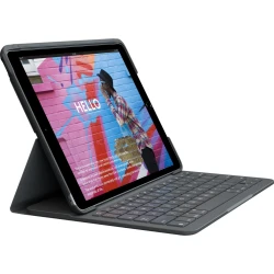 Funda+Teclado LOGITECH 10.2`` iPad Grafito (920-009487)