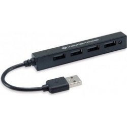 Hub CONCEPTRONIC USB 2.0 a 4xUSB 2.0 Negro (HUBBIES05B) [foto 1 de 3]