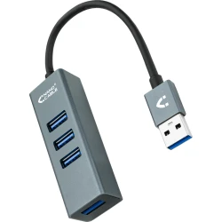 Imagen de Hub Nanocable USB-A 3.0 a 4xUSB-A 3.1 Gris (10.16.4402)