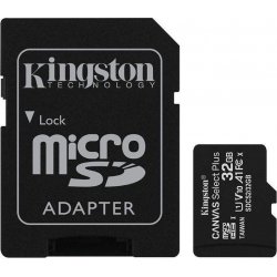 Imagen de Kingston MicroSD Plus 32Gb C10 + Adaptador (SDCS2/32GB)