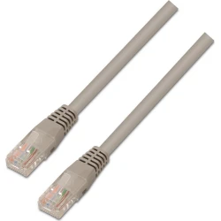 Latiguillo AISENS RJ45 Cat.5e UTP 25cm Gris (A133-0174)