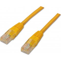 Latiguillo AISENS RJ45 Cat6 UTP 1m Amarillo (A135-0254)