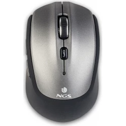 Imagen de Ratón NGS Óptico Bluetooth 1600dpi Gris (FRIZZDUAL)
