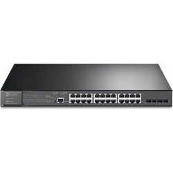 Switch TP-Link 24xRJ45 GbE 4SFP PoE+ Rack (TL-SG3428MP)