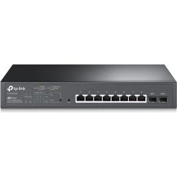 Switch TP-Link 8xRJ45 2xSFP PoE+ 1U Negro (TL-SG2210MP)