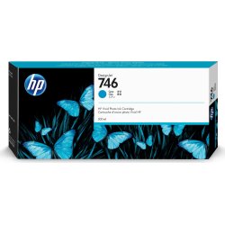 Imagen de Tinta HP Cian 300ml (P2V80A) N746