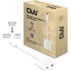 Imagen de Adaptador Club 3D USB-C a Mini DP/USB-C PD (CAC-1509)