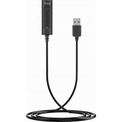 Adaptador EQUIP USB-A a Jack 3.5mm Negro (EQ245321) [foto 1 de 4]