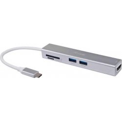 Adaptador EQUIP USB-C a HDMI/USB-A/Lector (EQ133480) [foto 1 de 7]
