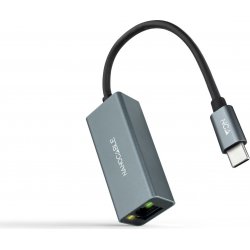Imagen de Adaptador Nanocable USB-C a RJ45 15cm Gris (10.03.0406)