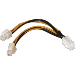 Cable AISENS Alimentación 4PIN/H-4PIN/M 15cm(A131-0166) [foto 1 de 2]