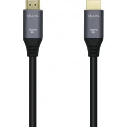 Cable AISENS HDMI/M a HDMI/M 0.5m Gris/Negr (A150-0425) [foto 1 de 6]