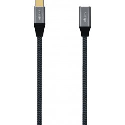 Imagen de Cable AISENS USB3.2-C/M-USB-C/H 1m Gris (A107-0635)