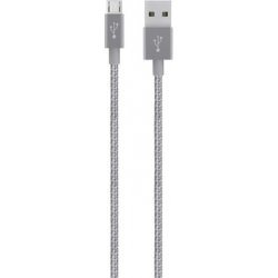 Imagen de Cable BELKIN USB-A a mUSB Gris (F2CU021BT04-GRY)