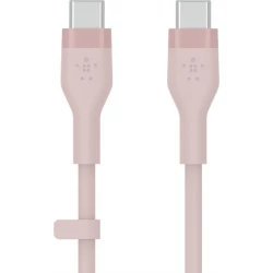 Imagen de Cable BELKIN USB-C a USB-C Flex 1m Rosa(CAB009BT1MPK)