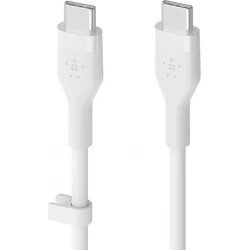 Cable BELKIN USB-C a USB-C Flex 3m Blanco(CAB009BT3MWH) [foto 1 de 5]