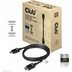 Cable Club 3D HDMI 2.1 4K120Hz, 8K60Hz M/M 2m CAC-1372 [foto 1 de 6]