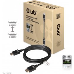 Cable Club 3D HDMI/M a HDMI/M 3m Negro (CAC-1373) Imagen de Cable Club 3D HDMI/M a HDMI/M 3m Negro (CAC-1373)