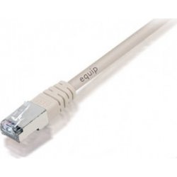 Cable EQUIP RJ45 Cat.6 S/FTP 0.25m Gris (EQ605503)