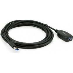 Cable EQUIP USB-A/M a USB-A/H 5m Negro (EQ133346)