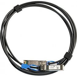 Cable Mikrotik SFP SFP+ SFP28 1m Negro (XS+DA0001)