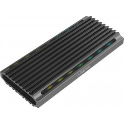 Caja AISENS SDD M.2/SATA USB-C 3.1 Gris (ASM2-RGB011GR) [foto 1 de 8]