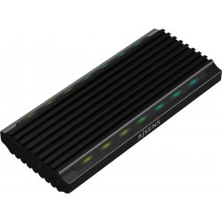 Caja AISENS SDD M.2/SATA USB-C 3.1 Negro (ASM2-RGB012B) [foto 1 de 8]