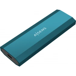 Imagen de Caja AISENS SSD M.2/SATA USB 3.1 Azul (ASM2-019BLU)