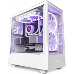Imagen de Caja NZXT H5 Elite ATX mATX EATX Blanca (CC-H51EW-01)